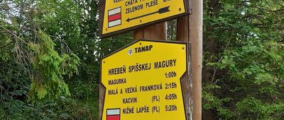 Ždiar, Tatra [Ždiar, Tatra - węzeł szlaków]