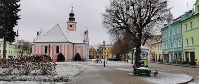 Chocianów, Plac Wolności ↔ Chocianów [kościół]