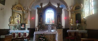 Żywiec, kościół Świętego Krzyża ↔ Żywiec, ul. 3 Maja