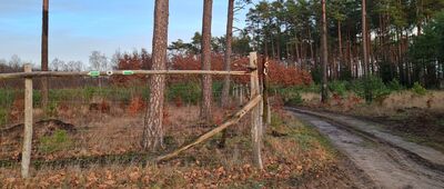 Rozejście szlaku [Rozejście szlaków zielony / łącznikowy czarny]