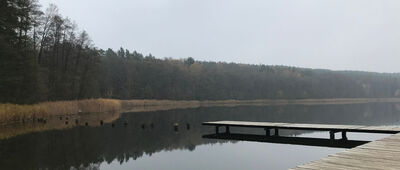 Droga do ośrodka ↔ Ośrodek wypoczynkowy nad jeziorem Kałek [Jezioro Kałek]