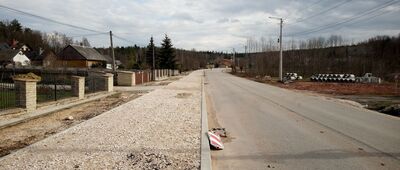 Michniów ↔ Michniów, dojazd pożarowy 9, parking