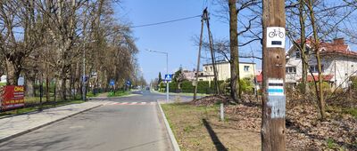 Żary, ul. Dziewina [Okolice stadionu Syrena]