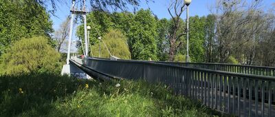 Pałac Eichendorffów ↔ Racibórz, Plac Mostowy [Most do Parku Zamkowego]