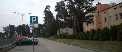 Kielce Bukówka, parking