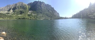 Horský hotel Popradské pleso [Jezioro Popradzkie]