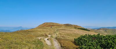 Veľká Chochuľa, rázc. ↔ Hiadeľské sedlo