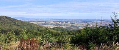 Rozejście szlaków ↔ Przełęcz pod Szeroką