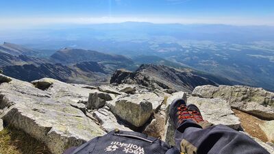 Odpoczynek pod szczytem Krywania