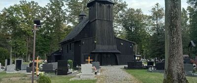 Stare Olesno, zalew ↔ Bąków [Stare Olesno Kościół pw. św. Marii Magdaleny]