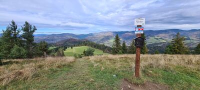 Wysoki Wierch 898 m n.p.m.