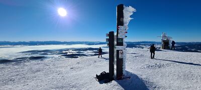 Babia Góra 1724 m n.p.m.