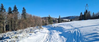 Skrzyżowanie pod Czuplem ↔ Rozejście szlaków