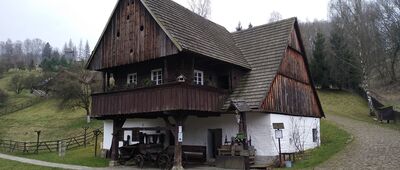 Pstrążna, skansen