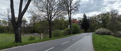 Lubiąż, Brama Główna ↔ Lubiąż, opactwo Cystersów