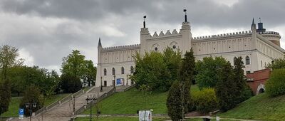 Lublin, ul. Zamkowa [Zamek z Placu Zamkowego.]