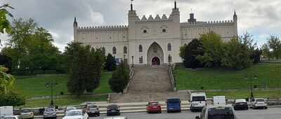 Lublin, ul. Zamkowa ↔ Lublin, Pomnik Lwa Lwowskiego