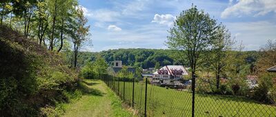 Bochotnica, rozejście ścieżki ↔ Ścianka Pożaryskich