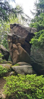 Skałki Konie Apokalipsy na Grzbietowej Drodze