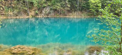 Błękitne Jeziorko (to jest autentyczny kolor wody!)