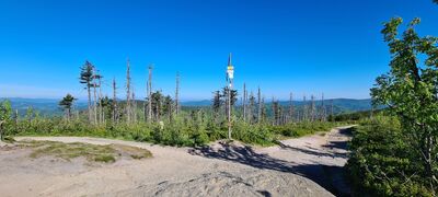 Rozejście szlaków przy Malinowskiej Skale