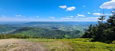 Widok ze Startowiska Parolotniowego