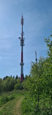 Masz radiowy na szczycie Barańca