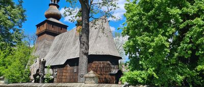 Pod Zbójecką Górą ↔ Rabka-Zdrój, cmentarz [Rabka-Zdrój - zabytkowy kościół, Muzeum im. W. Orkana]
