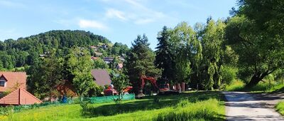 Rajbrot, rozejście szlaków ↔ Pod Dominiczną Górą [Dominiczna Góra]