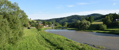 Muszyna, ul. Jana Pawła II ↔ Borysów, granica