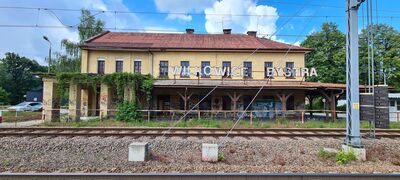 Dworzec PKP Wilkowice Bystra