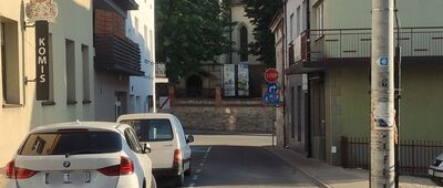 Brzesko, ul. Browarna ↔ Bochnia, kościół św. Jakuba Apostoła