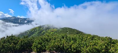 Widok z Grzesia w kierunku Rakonia