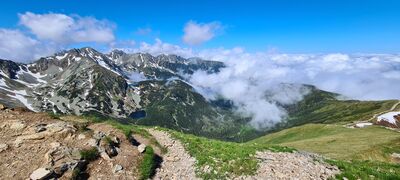 Widok z Wołowca na Rohacską Dolinę