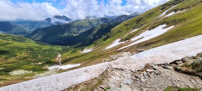 Odejście zielonego szlaku pod Wołowcem