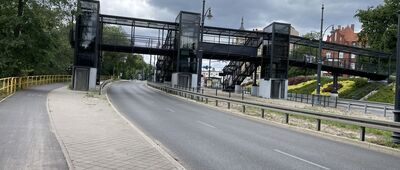 Toruń, bike park ↔ Toruń, Bulwar Filadelfijski