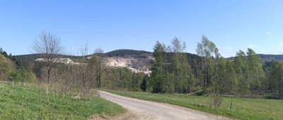 Czarnów ↔ Przełęcz Rudawska [Kopalnia obok "Skalnik"]