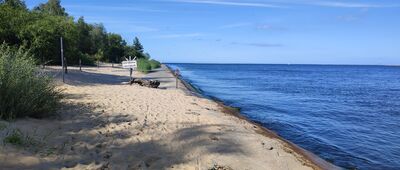 Taras widokowy ↔ Rezerwat Mewia Łacha, taras widokowy