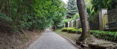 Sandomierz, kościół Nawrócenia św. Pawła Apostoła ↔ Sandomierz, kościół św. Jakuba [Ul. Staromiejska]