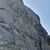 Kozia Przełęcz - Widok na ścianę ze szlakiem do Kozich Czub