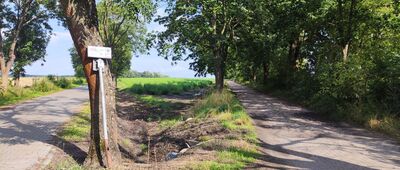 Rąbiń, kościół ↔ Mościszki [Wielkopolska Droga św. Jakuba - drogą w prawo]