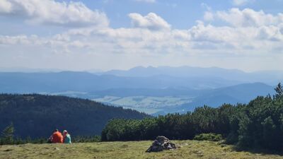 Mała Fatra ze szczytu Pilsko