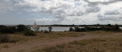 Gdańsk, Górki Zachodnie, plaża ↔ Górki Zachodnie, wieża obserwacyjna