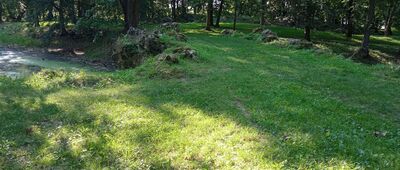 Świerklaniec ↔ Świerklaniec, park [Ruiny zamku w Świerklańcu]