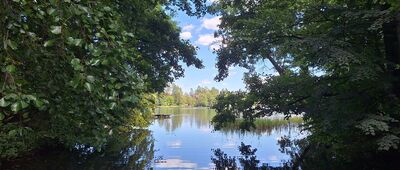 Danowskie, węzeł szlaków [Jezioro Bliznienko w Danowskiem]