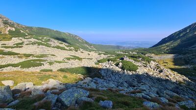 Widok spod Wielkiej Kopki w kierunku południowym