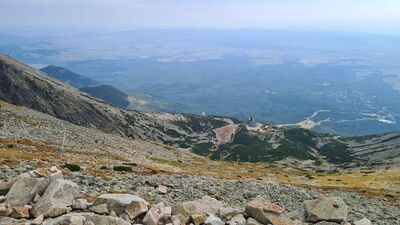 Widok w kierunku Skalnate Pleso