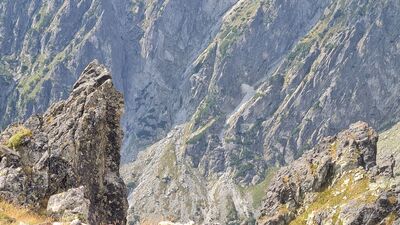 Widok na Zimnowodzką Grań