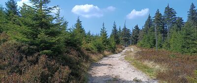 Pod Ludmilou ↔ Stříbrnická, sedlo