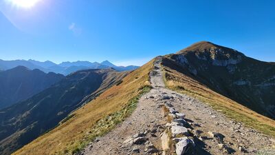 Żółty szlak na Kopę Kondracką